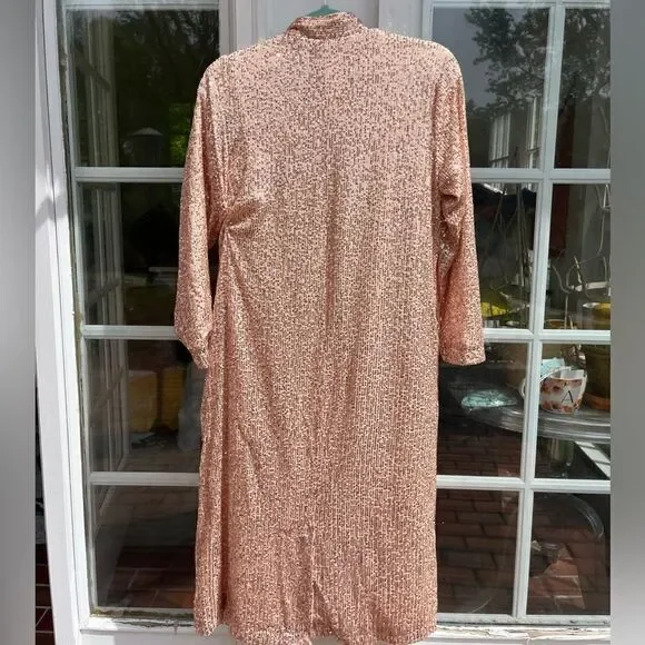 Anthropologie Mare Mare Sequin Duster NWT